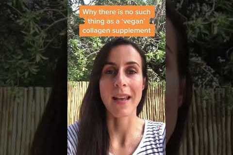 Why there is no such thing as ‘vegan collagen’ supplements.