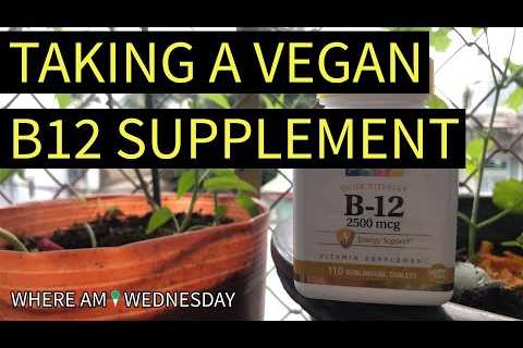 Taking a Vegan B12 Supplement | Where Am I Wednesday | Episode 220