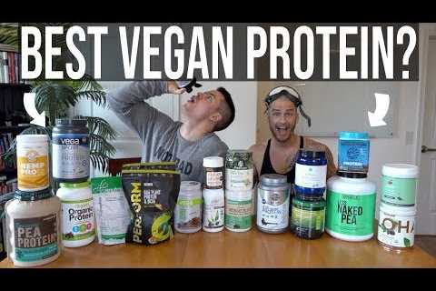 The ULTIMATE Vegan Protein Powder Review (Top 19 Tested!)