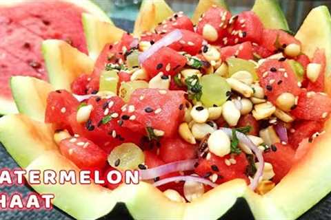 Delicious Watermelon Chaat for Summer | Watermelon Chaat Recipe | Watermelon Salad | Summer Salad