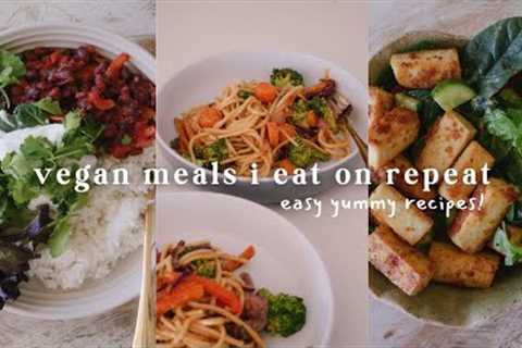 5 meals I still eat on repeat after 8 years vegan 🌱 (feat. Cosmic Cookware Australia)