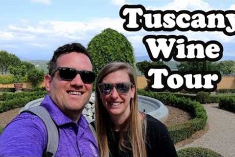 ONE DAY IN TUSCANY (Visiting 3 different wineries!)