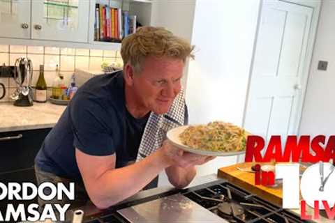 Gordon Ramsay Cooks Carbonara in Under 10 Minutes | Ramsay in 10