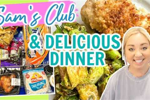 ONE OF THE BEST AND EASIEST WEEK NIGHT DINNER RECIPES | SAM'S CLUB SHOPPING AND HAUL | COOK WITH ME