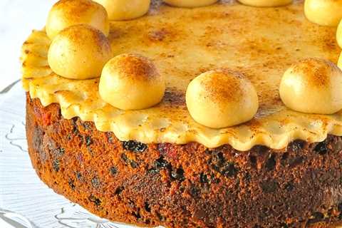 Simnel Cake. A British Easter tradition.