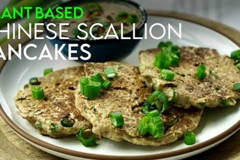 Savor these easy vegan Chinese Scallion Pancakes | oil-free recipe!