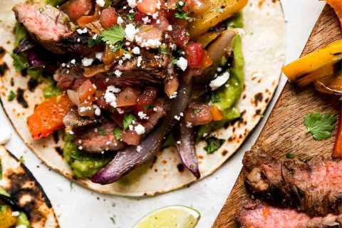 Grilling Steak For Fajitas