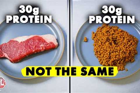 Protein is not protein. Here''s why