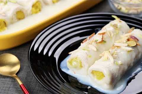 Dessert in 5 Minute ❗️ Creamy Rolls (Ramadan Special) by YES I CAN COOK