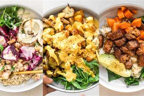 BALANCED WINTER BOWLS / plant based vegan (full recipes)