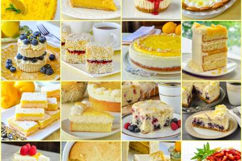 Best Lemon Desserts. 20 Reasons for Lemon Lovers to Celebrate!
