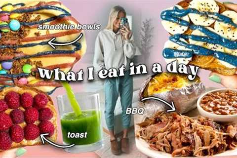 What I Eat in a Day *HEALTHY BUT REALISTIC*