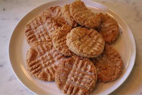 How to Make 3-Ingredient Peanut Butter Cookies