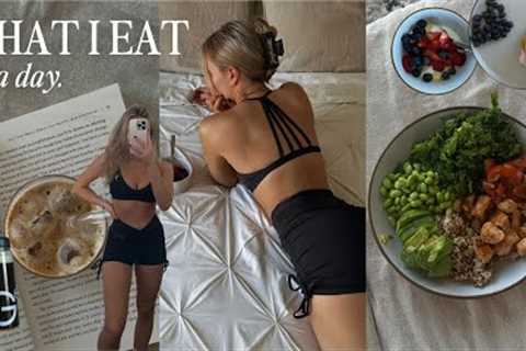 what I eat in a day | healthy & realistic easy meal ideas 🪴