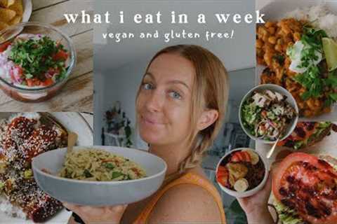 what I ate in a week (vegan + gluten free!) ft. Cosmic Cookware Australia 🌿🍊