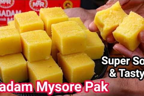 Instant Badam Mysore Pak with Badam Mix Powder - Super Soft & Tasty Dessert | Instant Mysore Pak