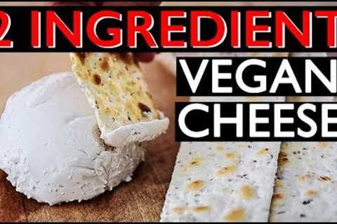 EASY Vegan Cheese Recipe ***ONLY 2 INGREDIENTS***