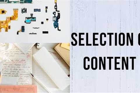 Selection of Content || Selection of Content of Curriculum || Urdu- Hindi ||