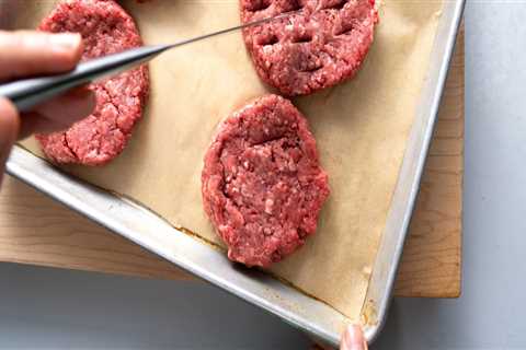 Shaping into Burgers or Patties