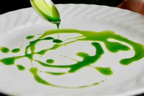 Vibrant Green Oil For Plating