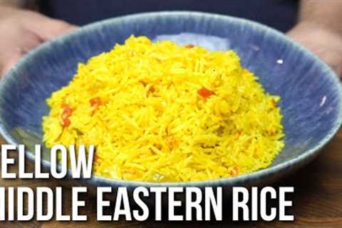 The ULTIMATE yellow Middle Eastern Rice - Tangy, Umami and Earthy