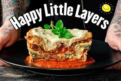 My Famous Lasagna - MADE HEALTHY | Easy Plant Based Oil Free Gluten Free