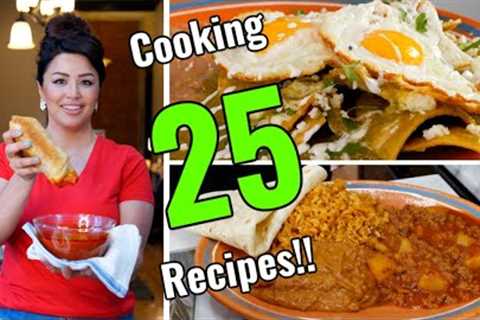 MEXICAN FOOD COMPILATIONS DINNER RECIPES | Satisfying and tasty food| Over  3 hours of COOKING!!!