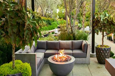 Cozy Up to an Outdoor Fireplace or Fire Pit in Orange County