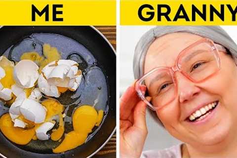 Awesome Granny’s Kitchen and Food Hacks for Smart Cooking 👵