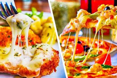 Cheese-Tastic Recipes You''ll Fall In Love With || Yummy Pizza Hacks by 5-Minute Recipes!