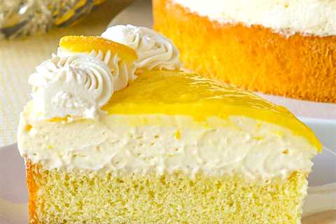 Lemon Mousse Cake