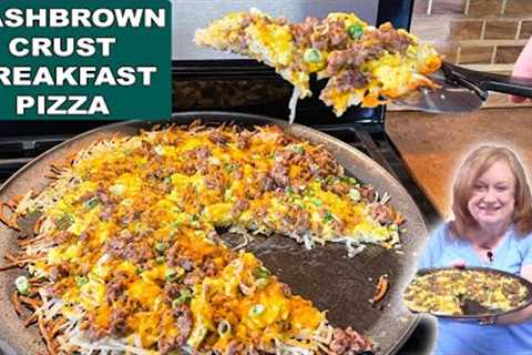 HASHBROWN CRUSTED BREAKFAST PIZZA