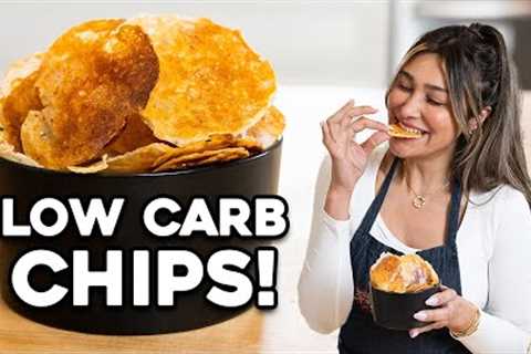 1 INGREDIENT CHIP?! | A HEALTHY LOW CARB SNACK