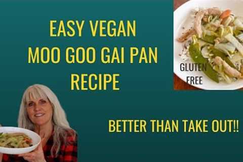 Easy Vegan Moo Goo Gai Pan Recipe / Better Than Take Out