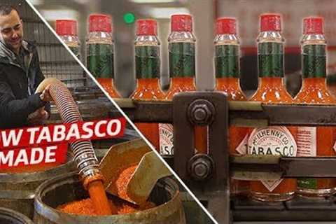 How the Tabasco Factory Makes 700,000 Bottles of Hot Sauce Per Day — Dan Does