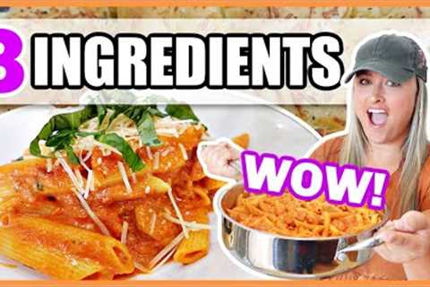 3 INSANELY GOOD 3-Ingredient Recipes - DUMP & GO