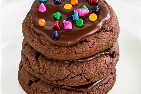 Cosmic Brownie Cookies