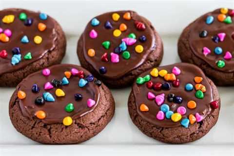 Cosmic Brownie Cookies