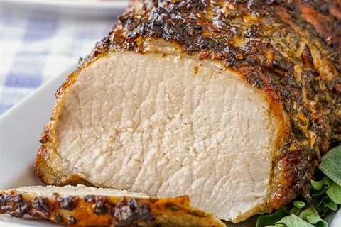 Herb Crusted Pork Loin Roast