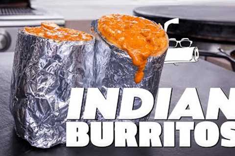 INDIAN BURRITOS THAT ARE ABOUT TO CHANGE YOUR LIFE! | SAM THE COOKING GUY