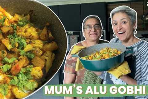 MUMS ALU GOBHI RECIPE | The MOST requested recipe is here | Healthy Vegan dish | Food with Chetna