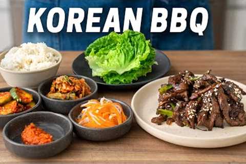 Quick Korean BBQ at Home | WEEKNIGHTING