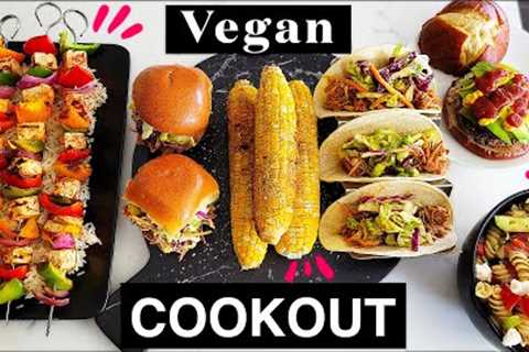 🔥BOMB SUMMER COOKOUT FOOD (plant-based, vegan & tasty!!)