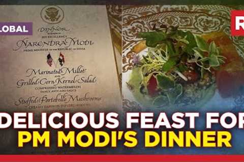 Marinated Millets to Portobello Mushrooms, PM Modi gets special menu at White House