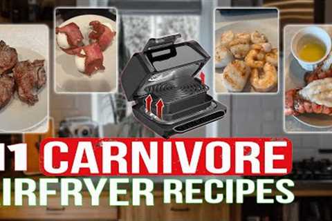 11 Air Fryer Recipes to Satisfy Your Carnivore Cravings, Guilt-Free!