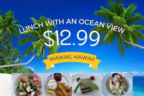 PESCA | $12.99 Lunch Specials | Dining with an Ocean View | Waikiki, Honolulu