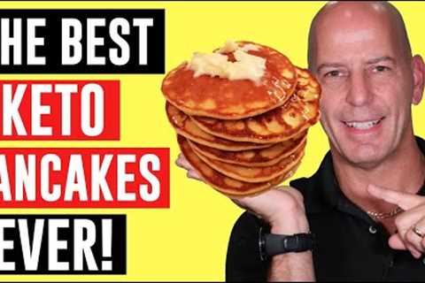 THE BEST KETO PANCAKES EVER!!  Easy keto recipes