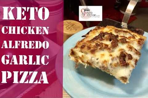 Keto Chicken Garlic Pizza | Chicken Pizza Crust | Carnivore Recipe #carnivorediet #carnivorerecipes