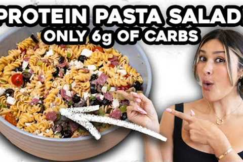 Low Carb Pasta Salad Recipe | Weight Loss Friendly