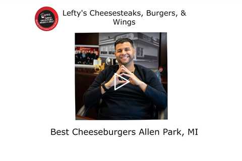 Best Cheeseburgers allen park,MI